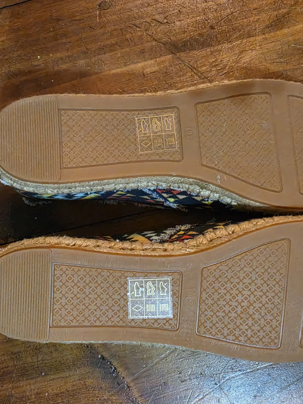 MIA Women's Aztec Slip-On Espadrilles in Black Multi